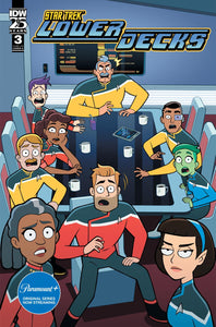 STAR TREK LOWER DECKS #3 COVER A LAWRENCE CVR A