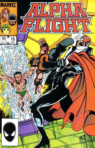 Alpha Flight 1983 #16 Direct ed. - back issue - $4.00