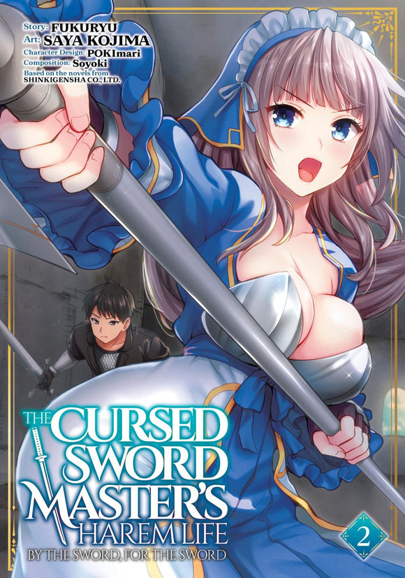 CURSED SWORD MASTERS HAREM LIFE BY THE SWORD FOR THE SWORD TP VOL 02