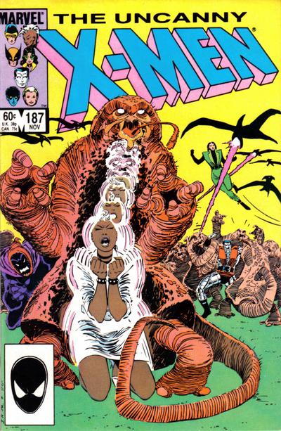 The Uncanny X-Men 1981 #187 Direct ed. - back issue - $4.00