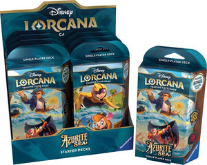 Disney Lorcana TCG: Azurite Sea Starter Deck: Amber Ruby