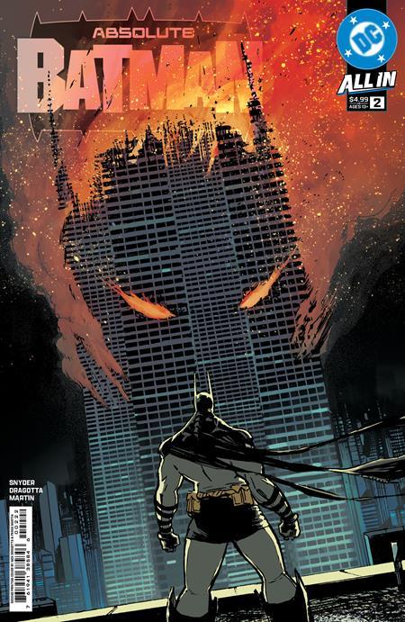 ABSOLUTE BATMAN #2 SECOND PRINTING CVR A NICK DRAGOTTA