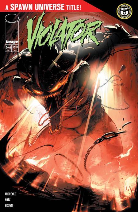 SPAWN VIOLATOR #2 SECOND PRINTING OF 6 CVR A