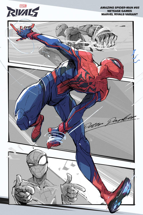 AMAZING SPIDER-MAN #65 NETEASE GAMES MARVEL RIVALS VAR CVR D