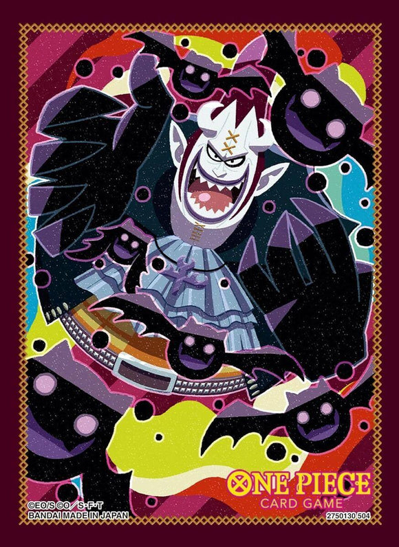 ONE PIECE TCG OFFICIAL SLEEVES SET 8 GECKO MORIA