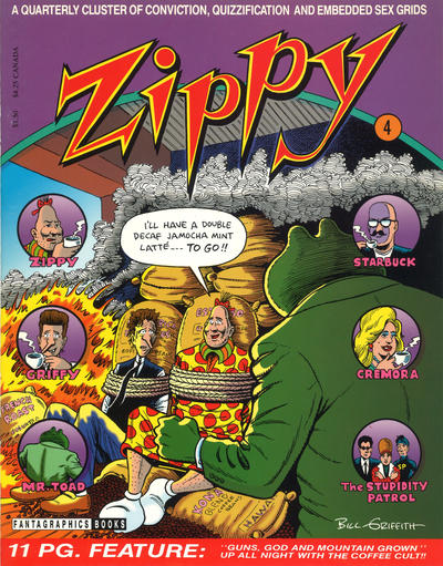 Zippy Quarterly 1993 #4 - back issue - $8.00