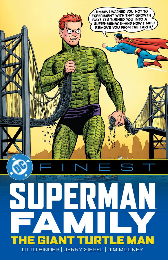 DC FINEST SUPERMAN FAMILY THE GIANT TURTLE MAN TP