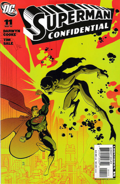 Superman Confidential 2007 #11 Direct Sales - back issue - $4.00