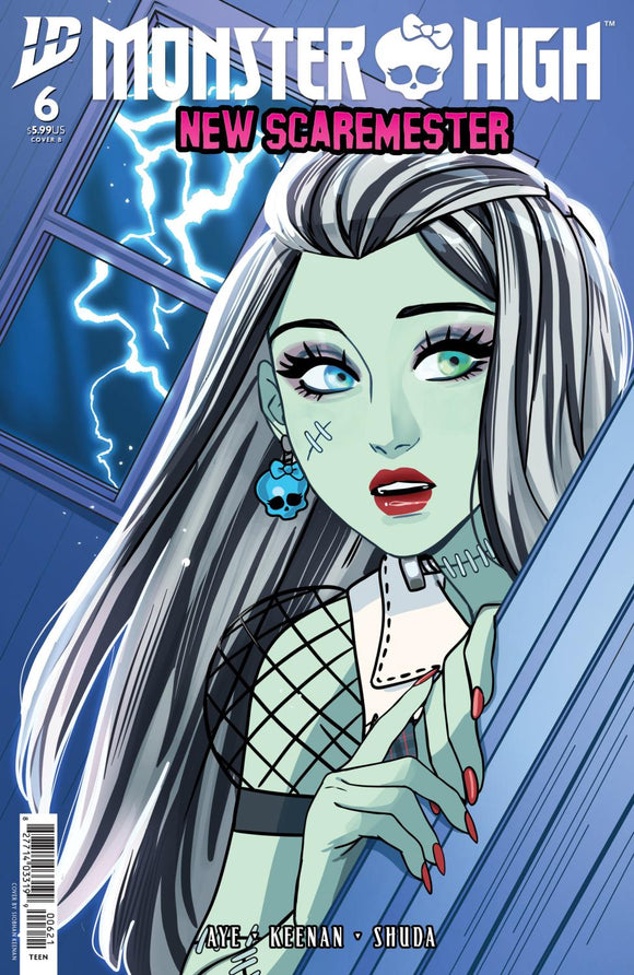 MONSTER HIGH NEW SCAREMESTER #6 VAR B KEENAN CVR B