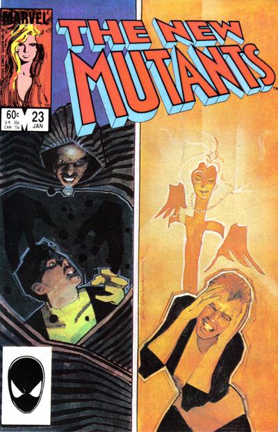 The New Mutants 1983 #23 Direct ed. - back issue - $4.00