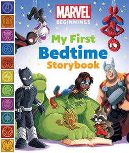 MARVEL BEGINNINGS MY FIRST BEDTIME STORYBOOK HC