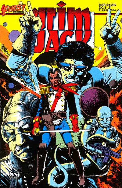 Grimjack 1984 #8 - back issue - $4.00
