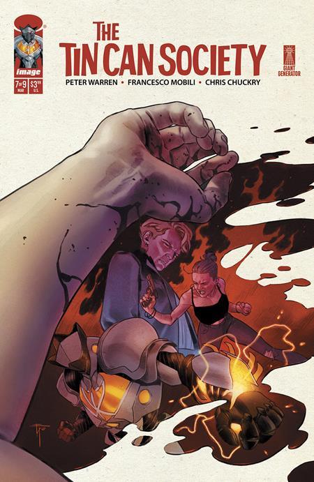 TIN CAN SOCIETY #7 CVR A FRANCESCO MOBILI & CHRIS CHUCKRY (OF 9)