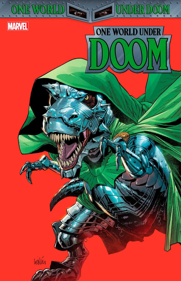 ONE WORLD UNDER DOOM #2 LEINIL YU DOOMASAUR VAR CVR B