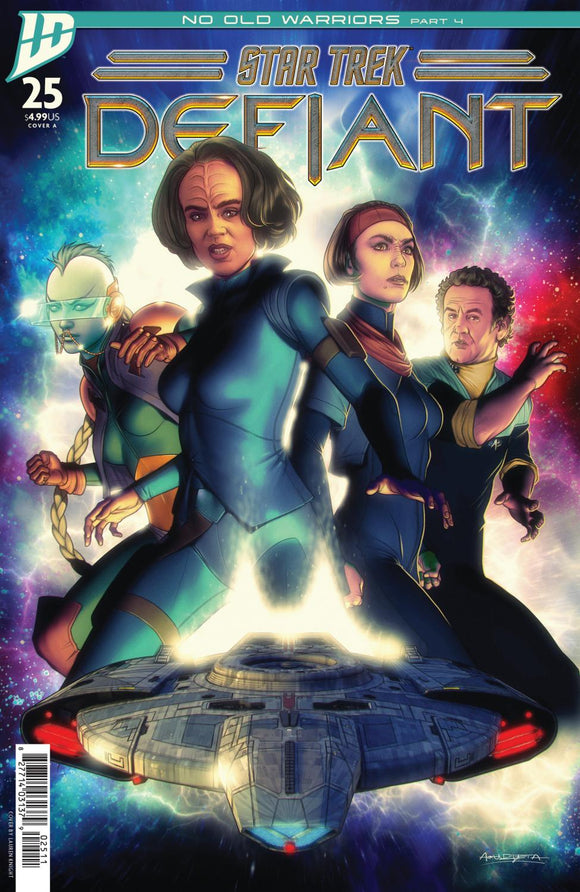 STAR TREK DEFIANT #25 COVER A UNZUETA CVR A