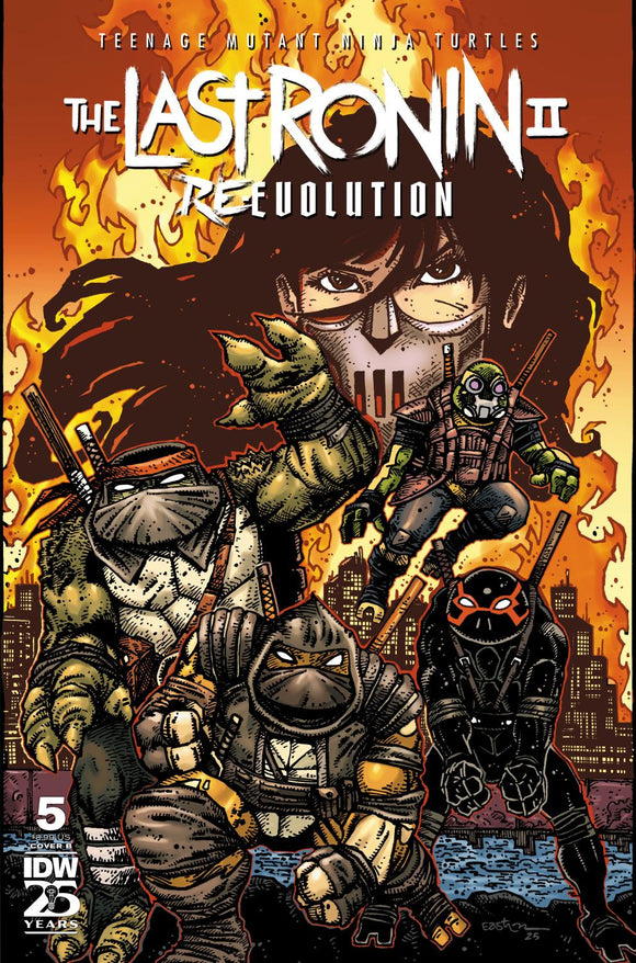 TEENAGE MUTANT NINJA TURTLES THE LAST RONIN IIRE-EVOLUTION #5 VAR B EASTMAN