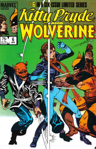 Kitty Pryde and Wolverine 1984 #6 Direct ed. - back issue - $4.00