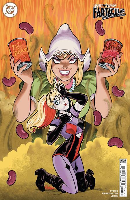 HARLEY QUINN FARTACULAR SILENT BUTT DEADLY #1 ONE SHOT CVR B AMANDA CONNER CARD STOCK VAR