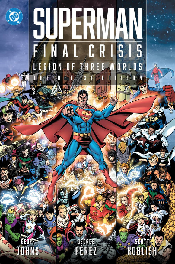 SUPERMAN - FINAL CRISIS LEGION OF THREE WORLDS THE DELUXE EDITION HC