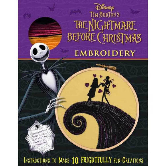 Disney Tim Burton's The Nightmare Before Christmas Embroidery