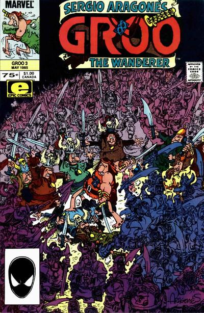 Sergio Aragonés Groo the Wanderer 1985 #3 Direct ed. - back issue - $3.00