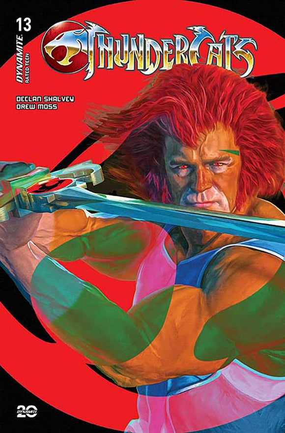 THUNDERCATS #13 CVR ZA 7 COPY FOC INCV SPEARS RED BKGR FOIL