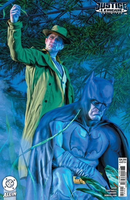 JUSTICE LEAGUE UNLIMITED #6 CVR D FELIPE MASSAFERA CARD STOCK VAR WE ARE YESTERDAY