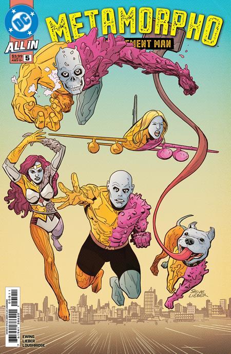 METAMORPHO THE ELEMENT MAN #5 CVR A STEVE LIEBER