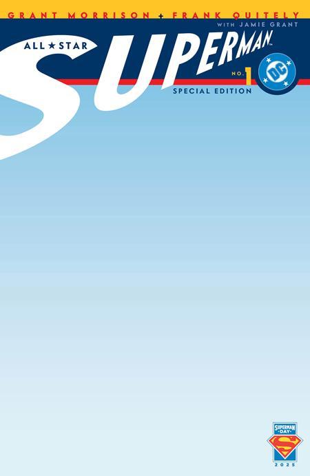 SUPERMAN DAY 2025 - ALL-STAR SUPERMAN #1 CVR C BLANK