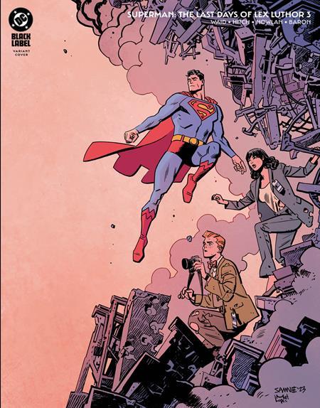 SUPERMAN THE LAST DAYS OF LEX LUTHOR #3 CVR B CHRIS SAMNEE VAR OF 3