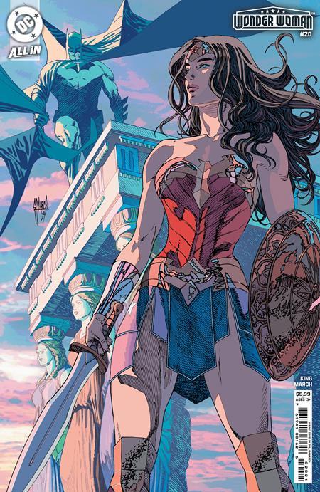 WONDER WOMAN #20 CVR C GUILLEM MARCH CARD STOCK VAR