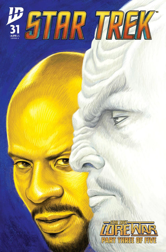 STAR TREK #31 COVER A WARD CVR A