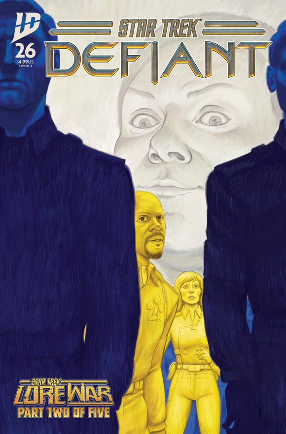 STAR TREK DEFIANT #26 COVER A WARD CVR A