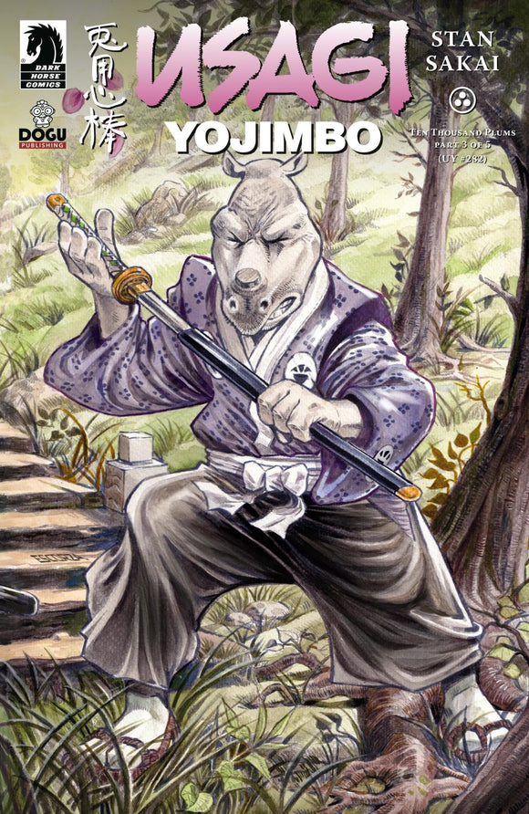 USAGI YOJIMBO TEN THOUSAND PLUMS #3 CVR B ESCORZA BROTHERS