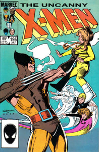 The Uncanny X-Men 1981 #195 Direct ed. - back issue - $3.00