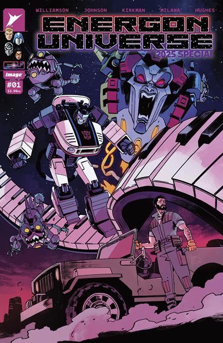 ENERGON UNIVERSE SPECIAL 2025 ONE SHOT CVR A ANDREA MILANA AND LEE LOUGHRIDGE
