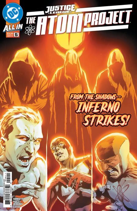 JUSTICE LEAGUE THE ATOM PROJECT #5 CVR A MIKE PERKINS OF 6