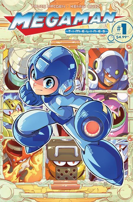 MEGA MAN ZX TIMELINES #1 (ONE SHOT) CVR A DAX GORDINE