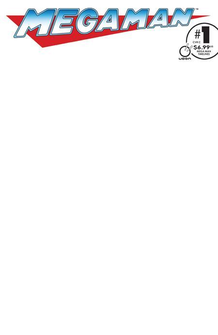 MEGA MAN ZX TIMELINES #1 (ONE SHOT) CVR C INC 1:5 ANDREW DICKMAN VAR