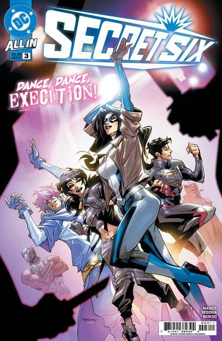 SECRET SIX #3 CVR A STEPHEN SEGOVIA OF 6