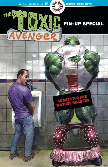 TOXIC AVENGER PINUP SPECIAL #1 ONE SHOT CVR A FRED HARPER