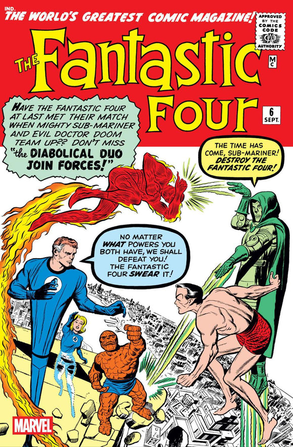 FANTASTIC FOUR #6 FACSIMILE EDITION FOIL VAR CVR B