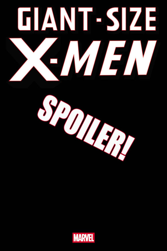 GIANT-SIZE X-MEN #1 LUCIANO VECCHIO SPOILER VAR CVR F