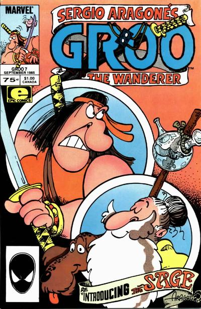 Sergio Aragonés Groo the Wanderer 1985 #7 Direct ed. - back issue - $3.00