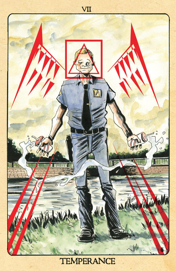 MINOR ARCANA #7 D 1:10 INCV TAROT CARD VAR FULL ART LEMIRE CVR D 1:10 INCV