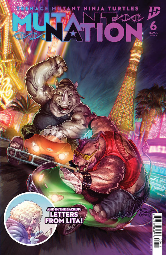 TEENAGE MUTANT NINJA TURTLES MUTANT NATION #6 COVER A PE CVR A