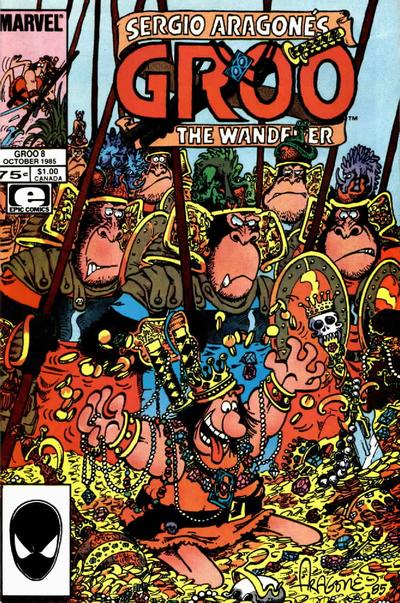 Sergio Aragonés Groo the Wanderer 1985 #8 Direct ed. - back issue - $3.00