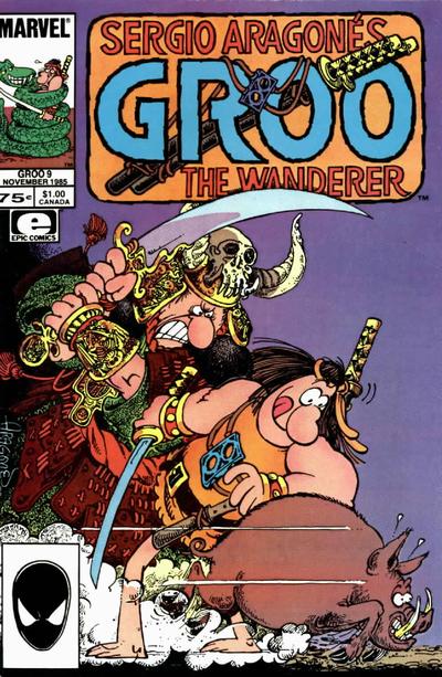 Sergio Aragonés Groo the Wanderer 1985 #9 Direct ed. - back issue - $3.00