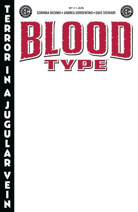 EC BLOOD TYPE #1 CVR H BLANK VAR OF 4