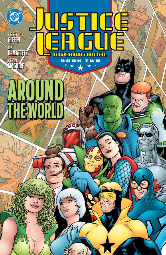 JUSTICE LEAGUE INTERNATIONAL BOOK TWO AROUND THE WORLD 2025 EDITION TP
